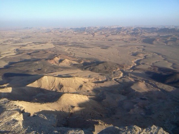 negev desert map location